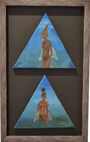 Tribal Girls (diptych)